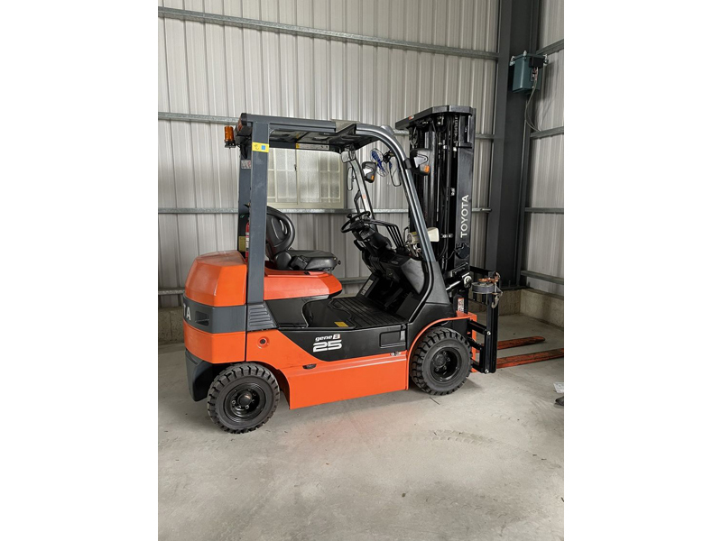 感謝「桃園某科技公司」購買一台豐田電動噸二噸半座式電動車