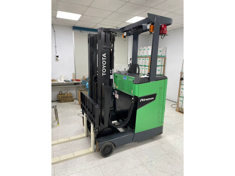 感謝「新北某科技業」購買一台豐田立式電動堆高機