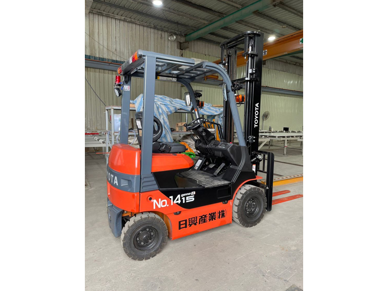 感謝「新北某科技業」購買一台豐田立式電動堆高機