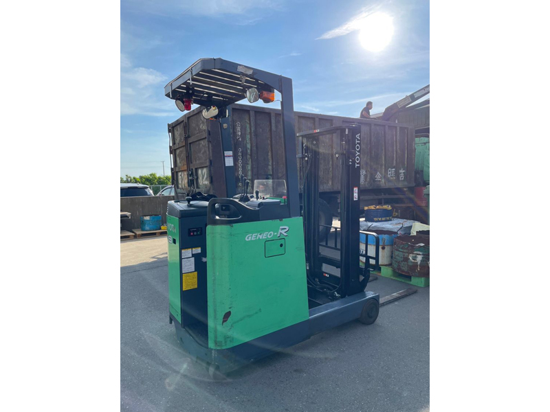 感謝「桃園某金屬加工業」購買一台豐田立式電動堆高機