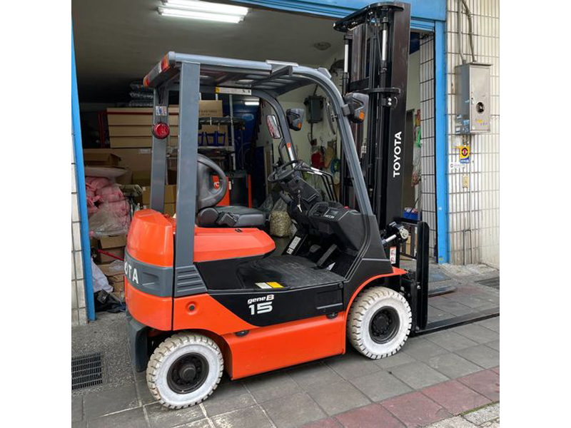 感謝「桃園某食品業」購買一台豐田座式堆高機