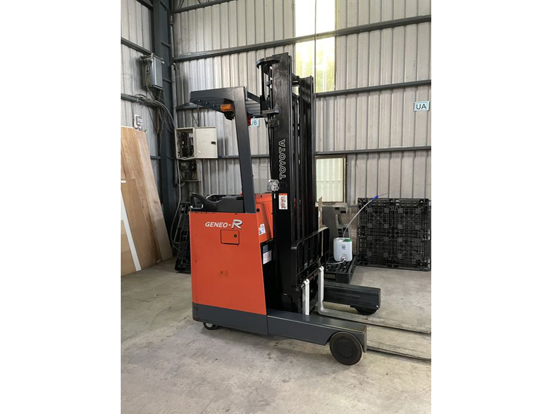 感謝「台北某電商」購買一台豐田站立式堆高機