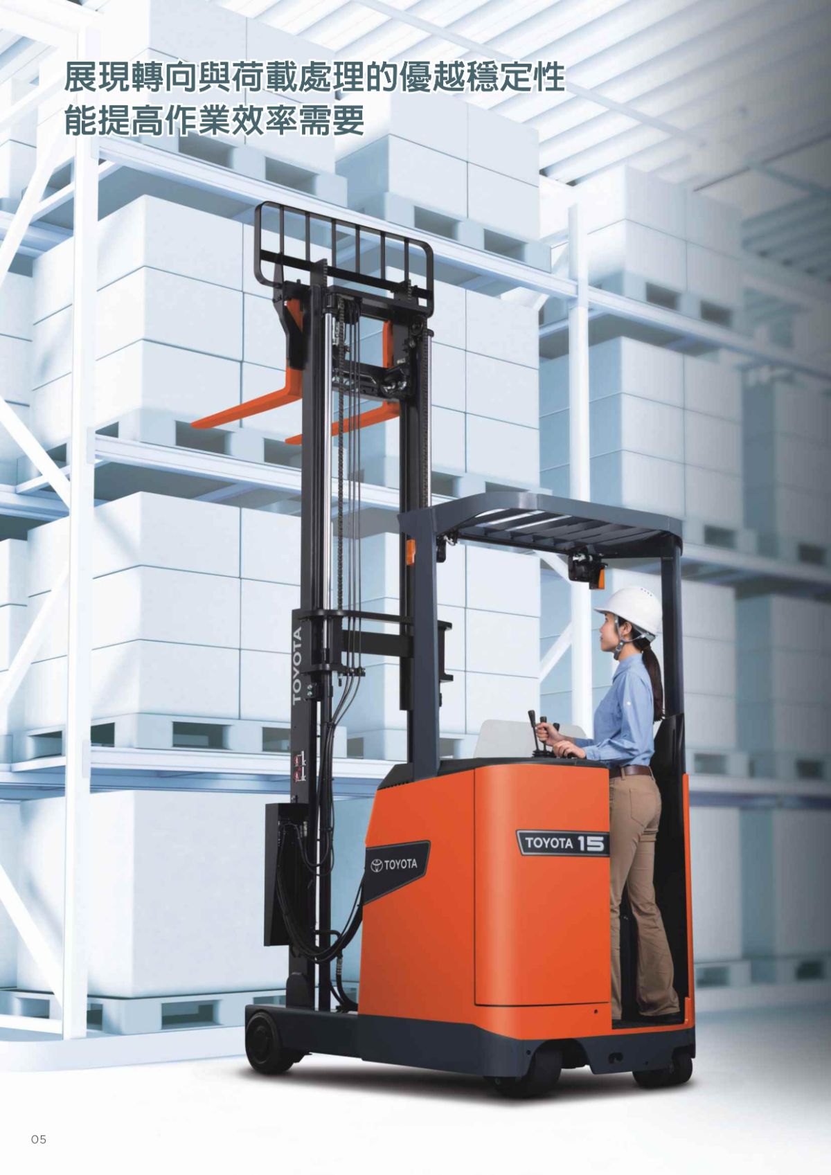 立式電動堆高機(1~3.5噸)_8FBR全新車